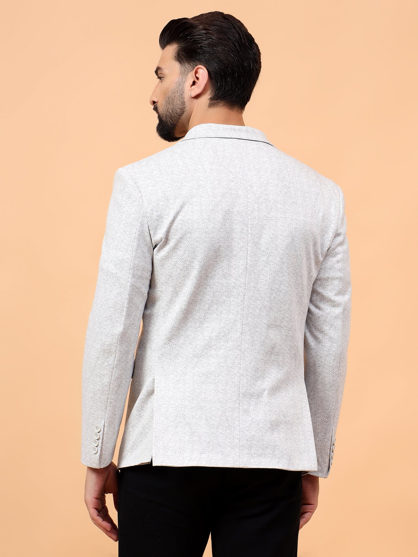 White Hosiery Blazer