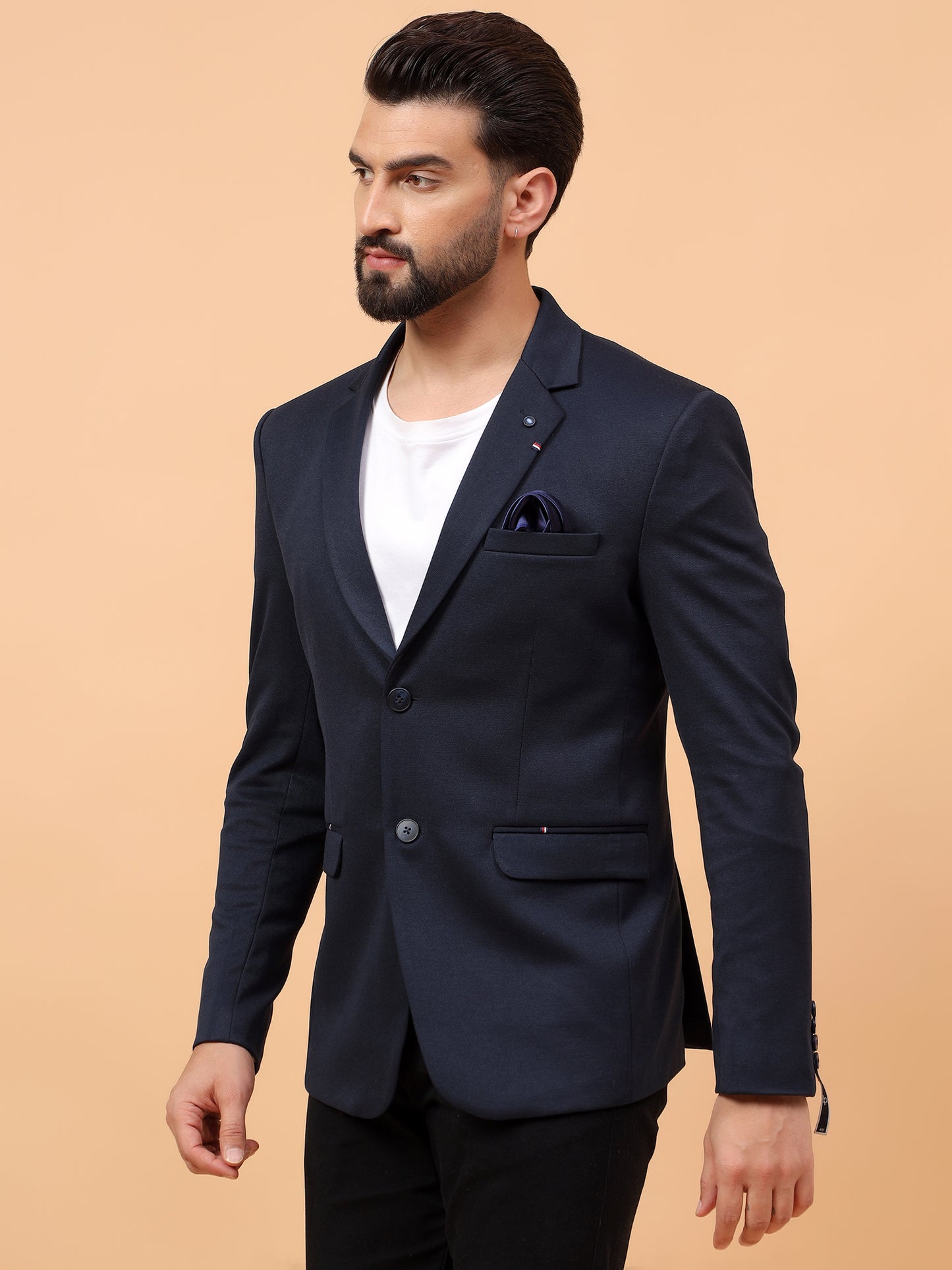 Classic Navy Blue Blazer