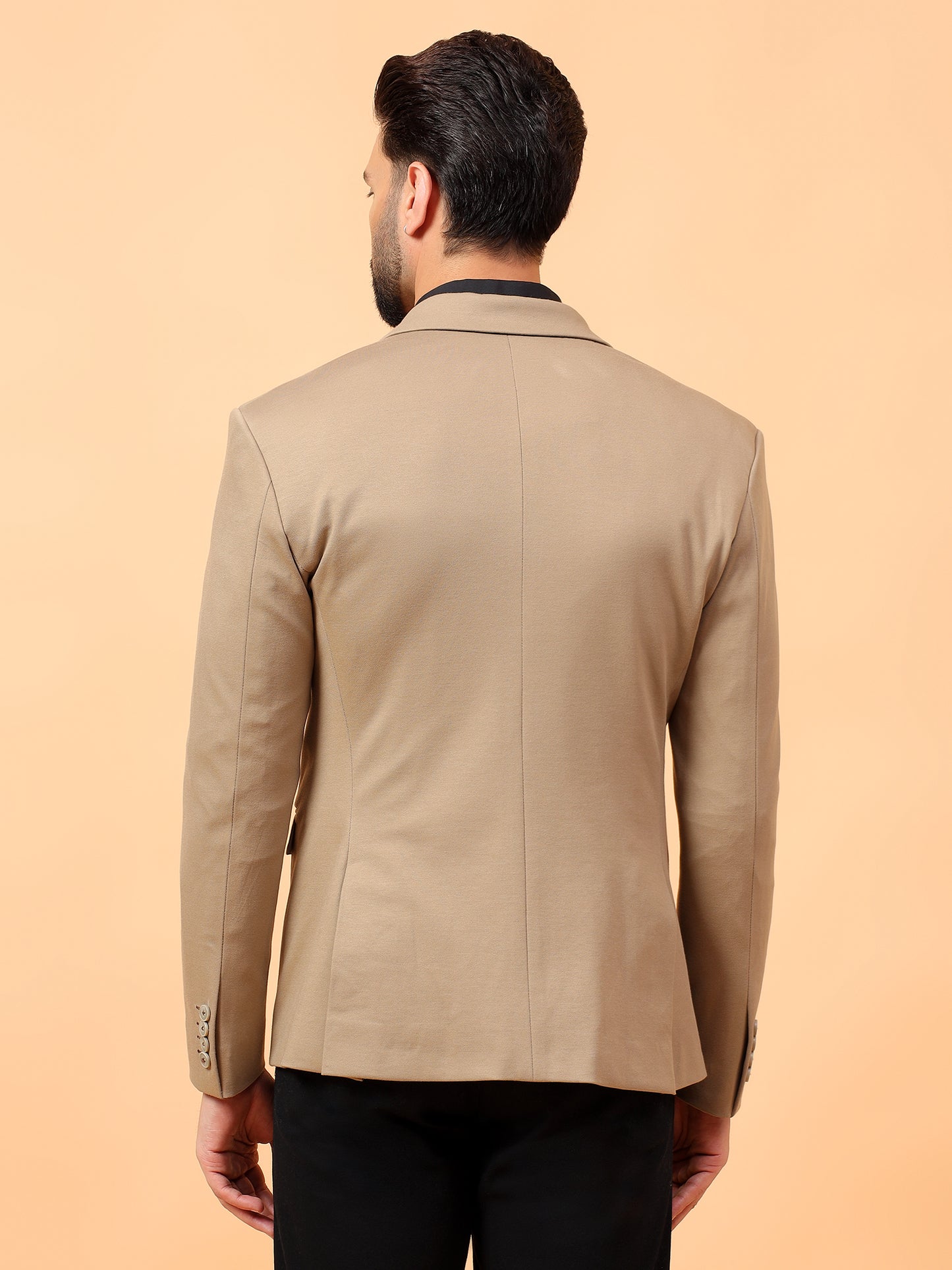 Stylish Dark Beige Blazer