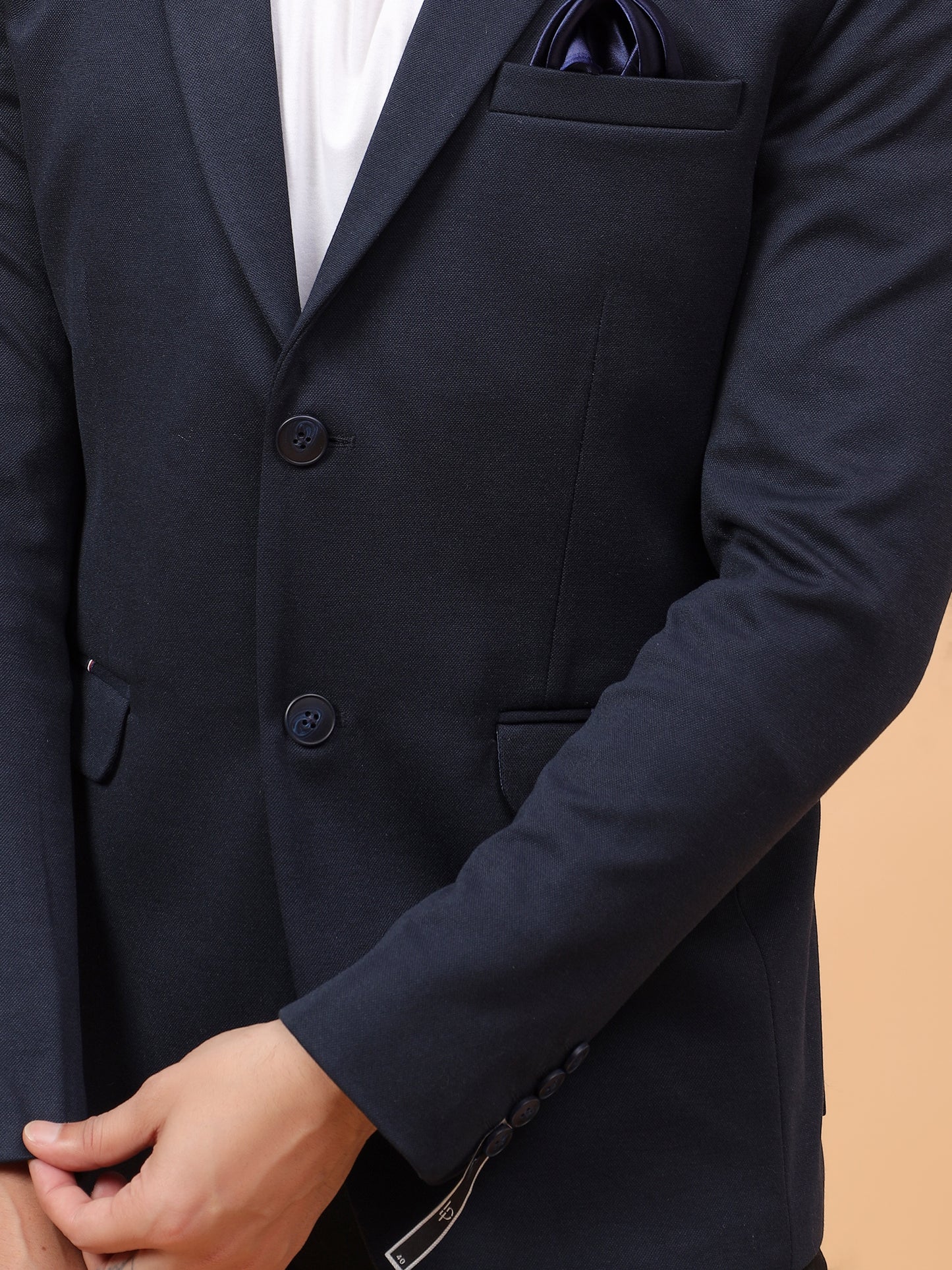 Classic Navy Blue Blazer