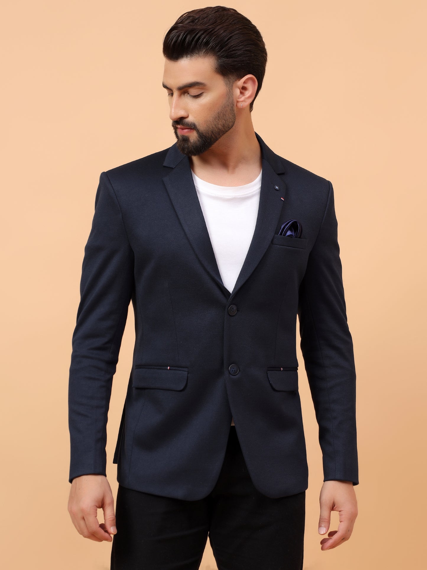 Classic Navy Blue Blazer