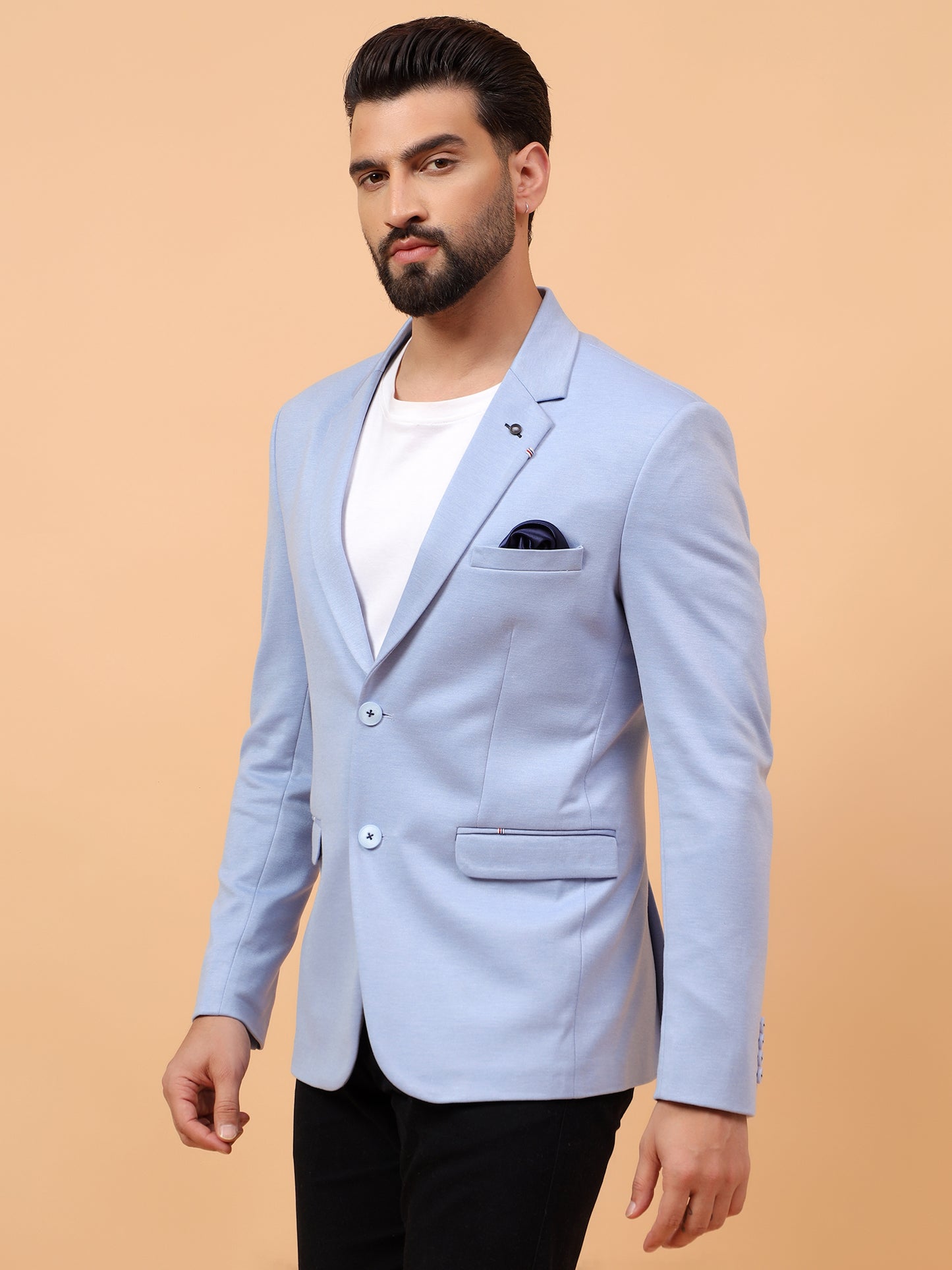 Elegant Light Blue Blazer