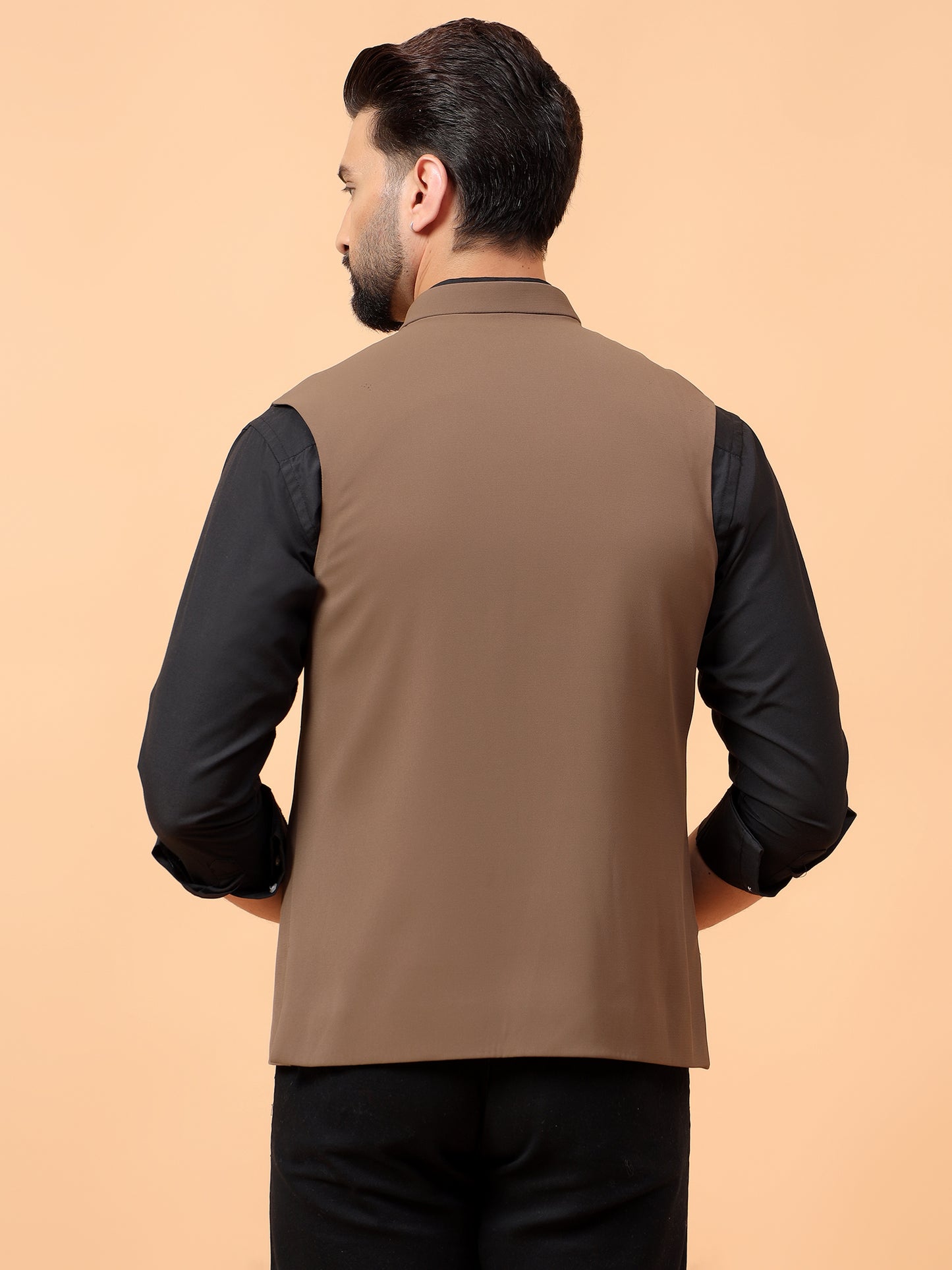Dark Beige Waistcoat