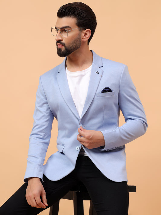 Elegant Light Blue Blazer
