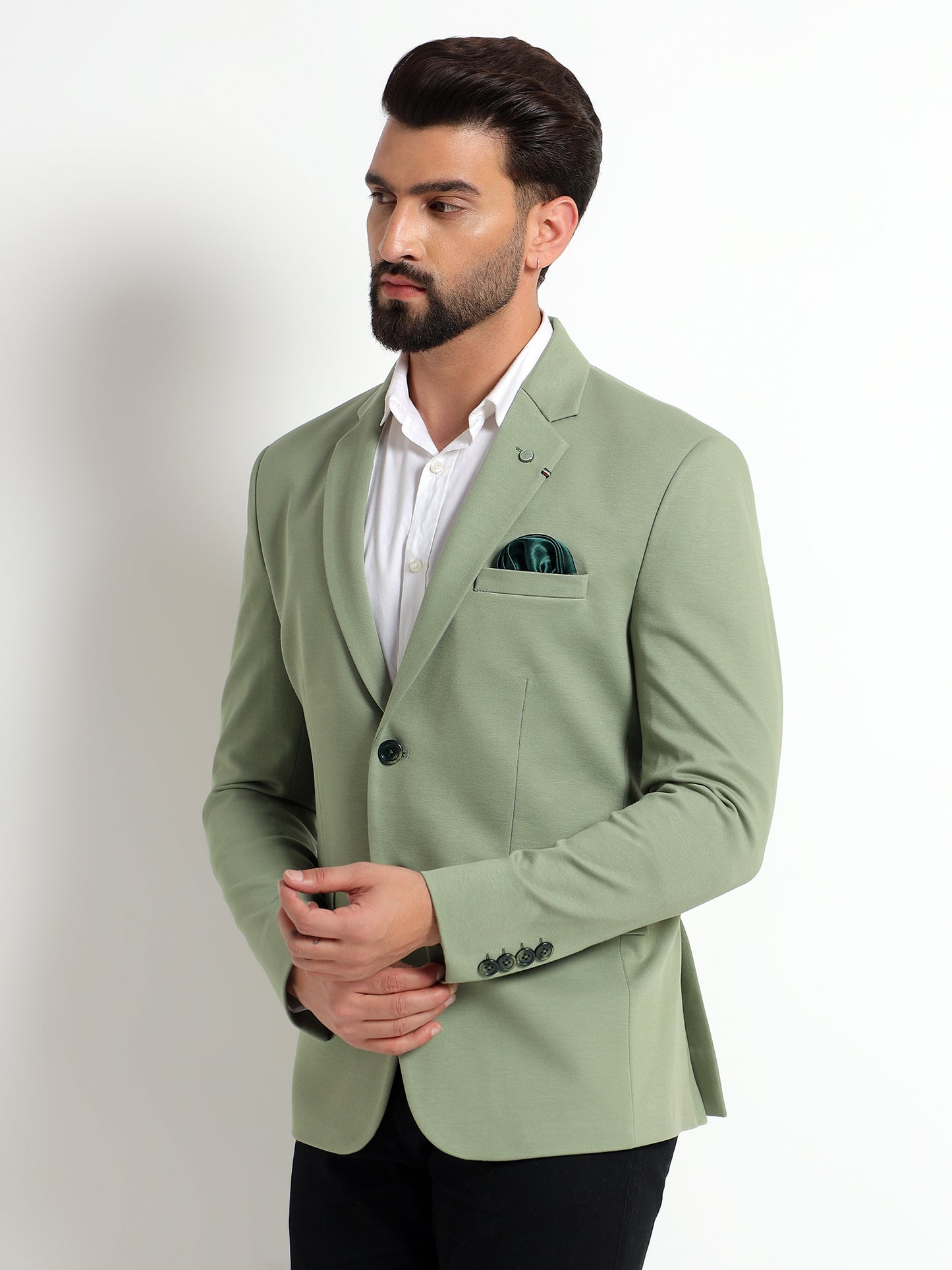 Pistachio green blazer