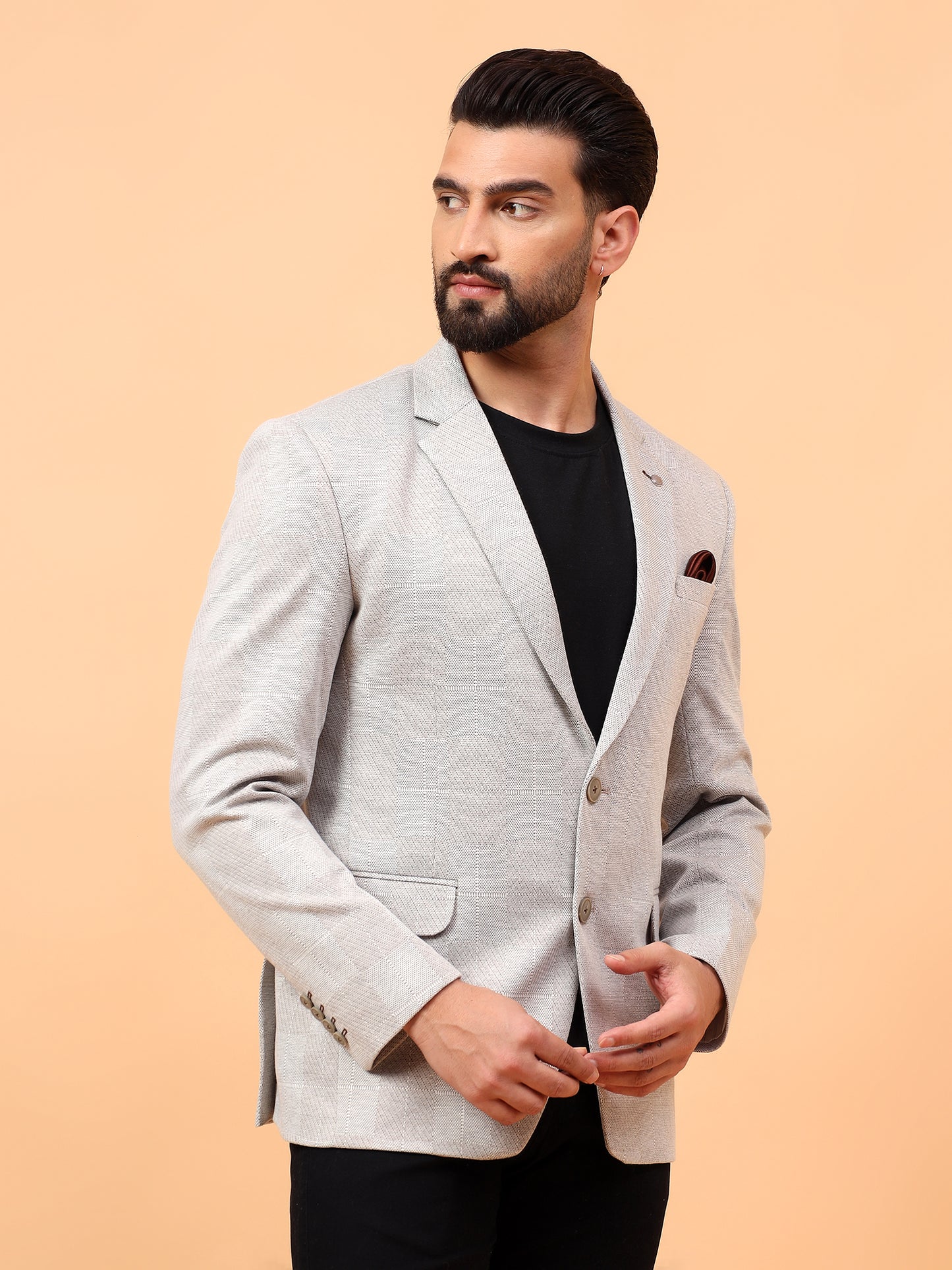 Off-White  Grey Blazer