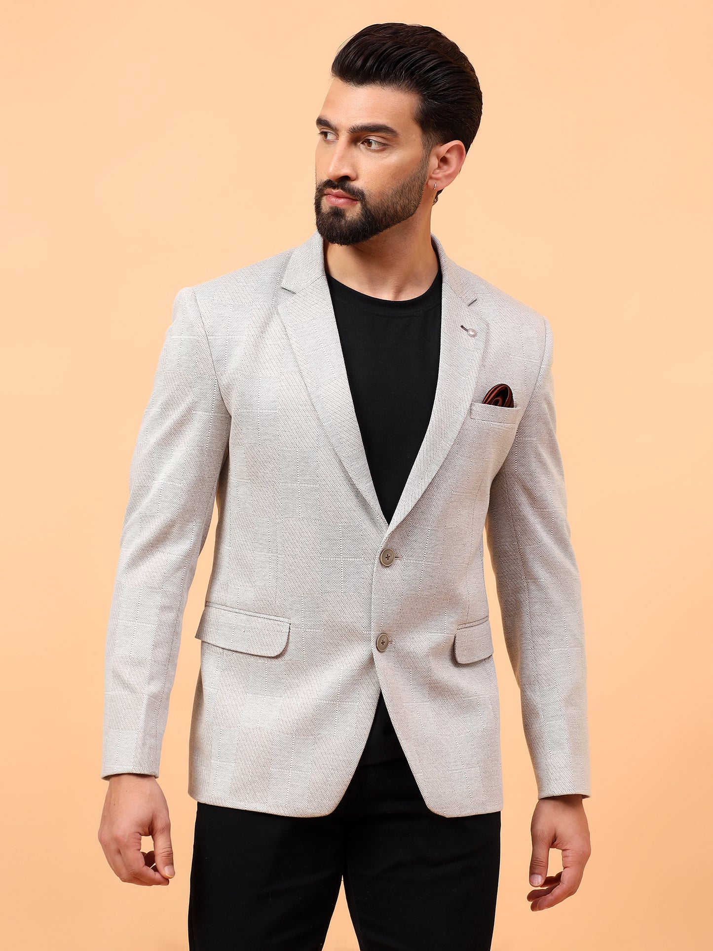 Off-White  Grey Blazer