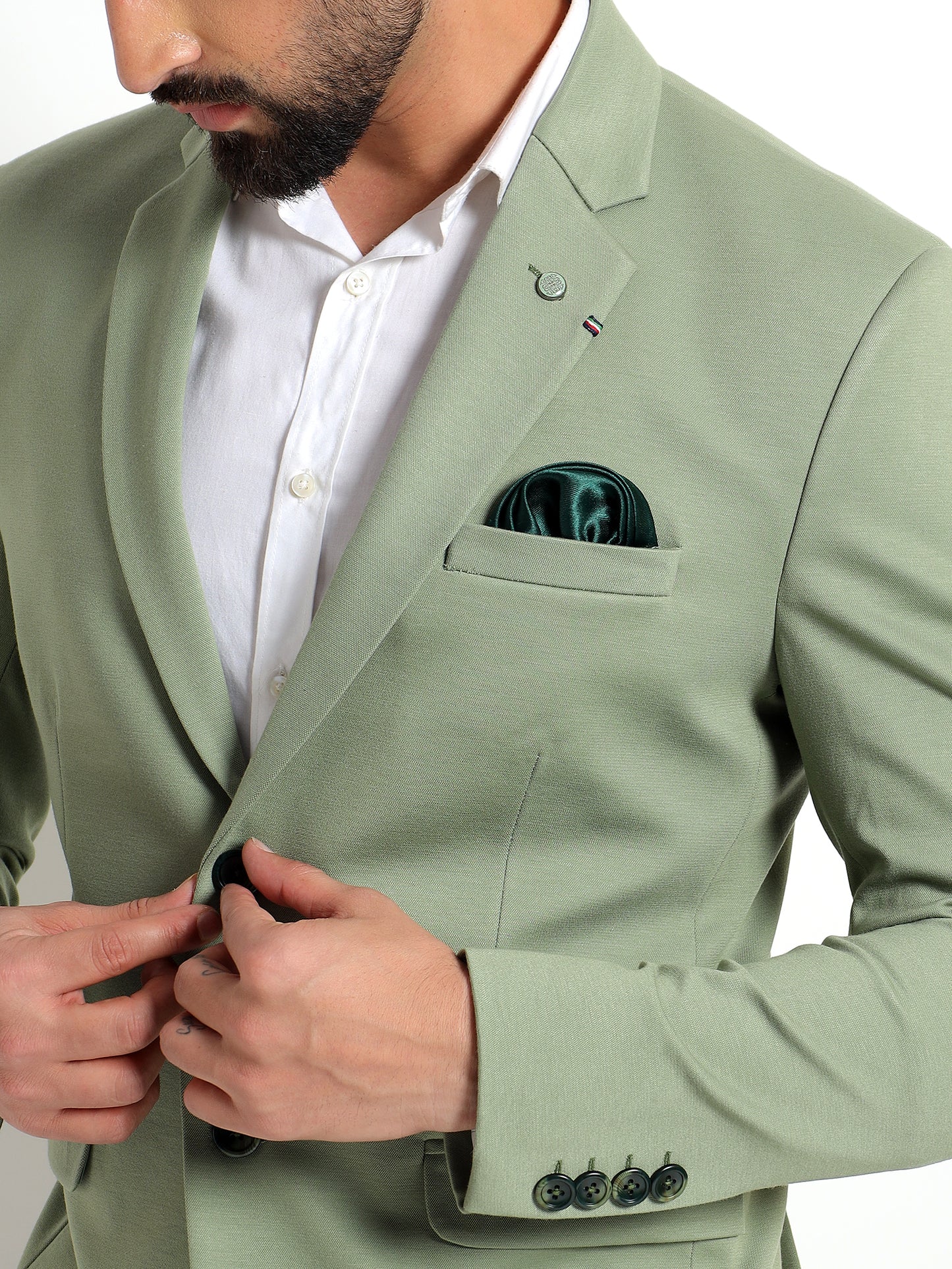 Pistachio green blazer