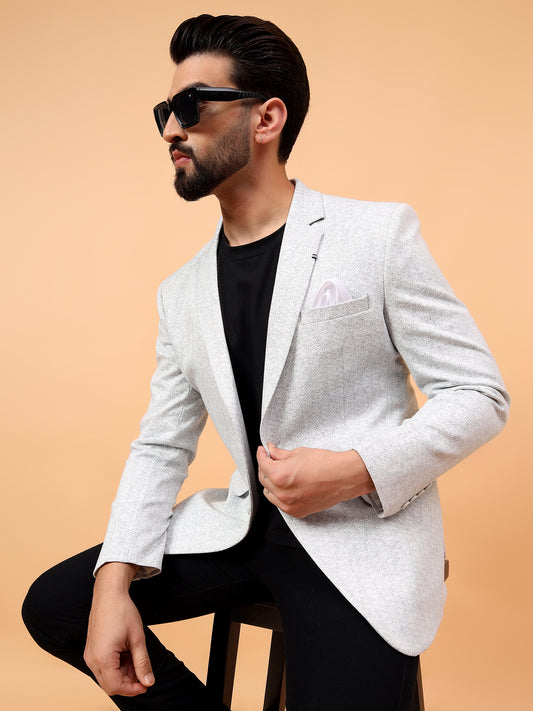 White Hosiery Blazer